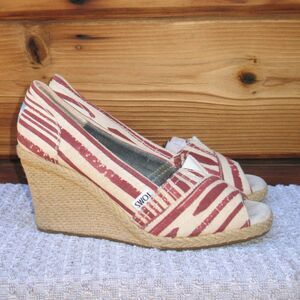 Toms Espadrille Wedges 